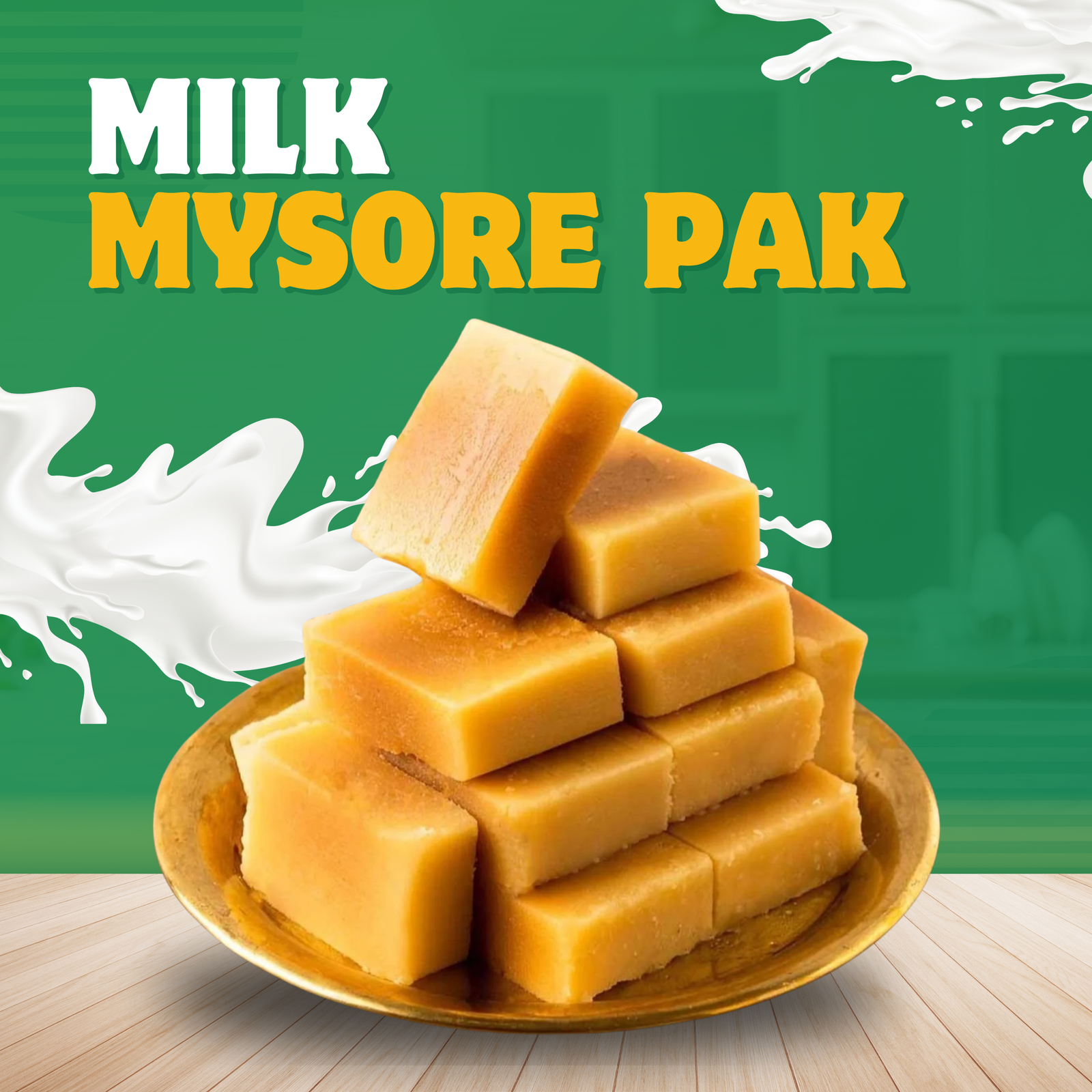 Milk Mysore Pak