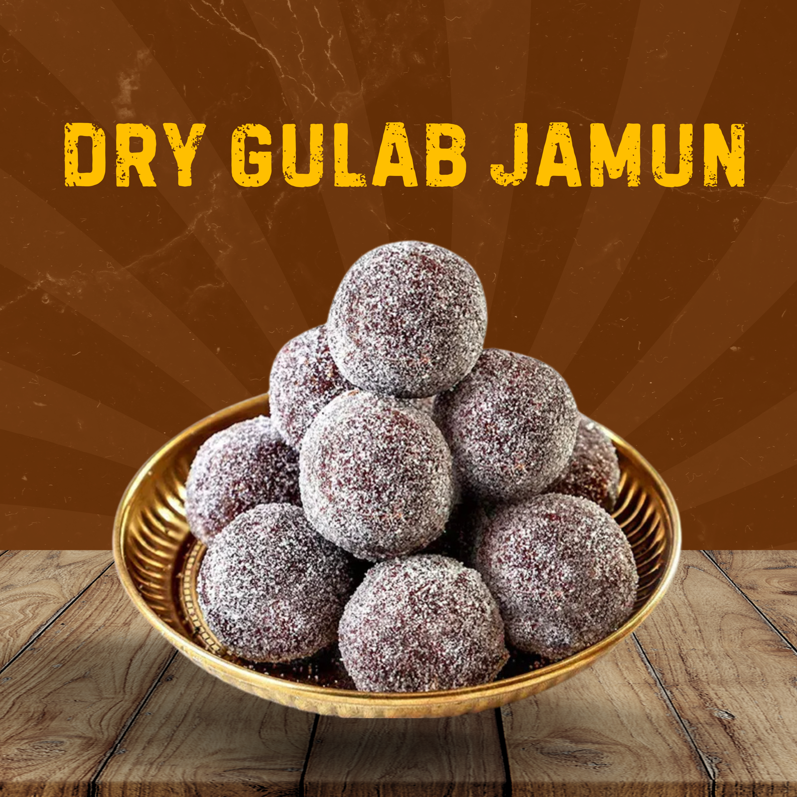 Dry Gulab Jamun